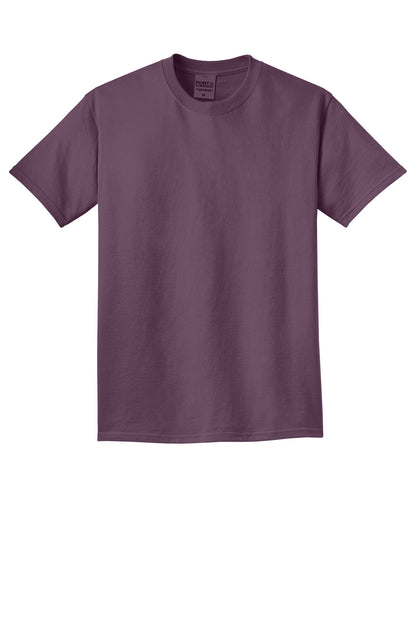 Custom Embroidered Port & Co T-Shirts  in Wineberry