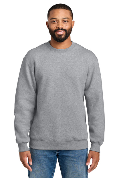 Custom Embroidered Port & Co Sweatshirts in Athletic Heather