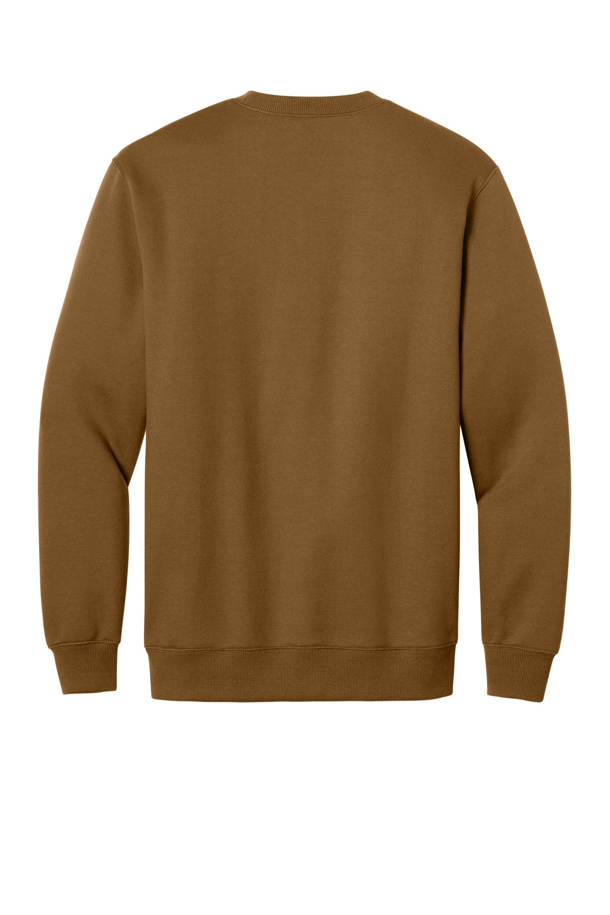 Custom Embroidered Port & Co Sweatshirts in Duck Brown