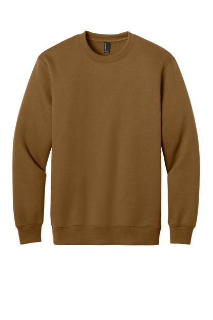 Custom Embroidered Port & Co Sweatshirts in Duck Brown