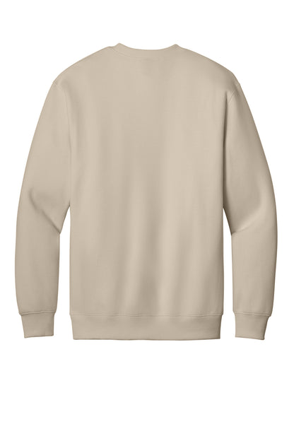 Custom Embroidered Port & Co Sweatshirts in Light Sand
