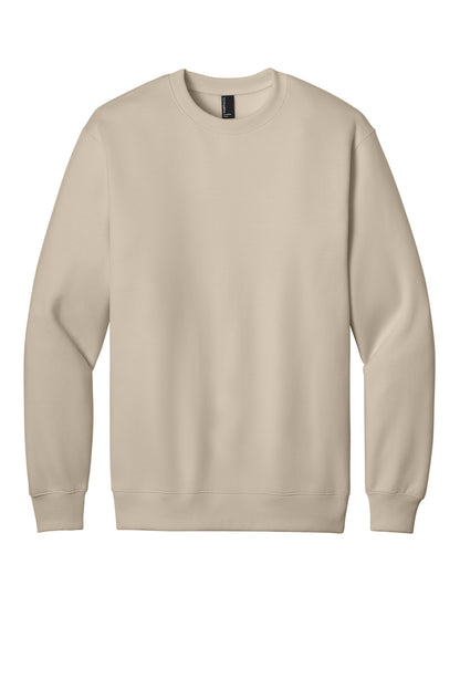 Custom Embroidered Port & Co Sweatshirts in Light Sand