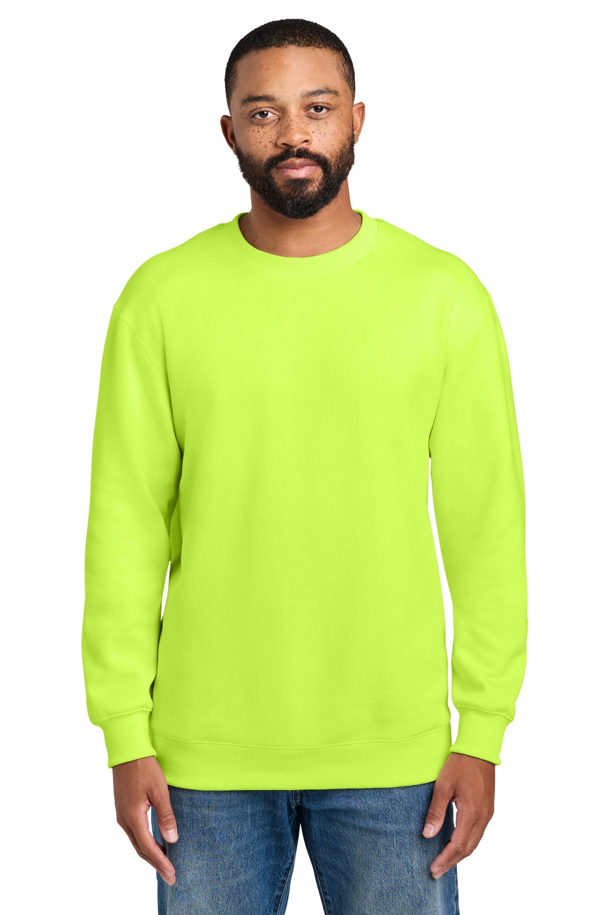 Custom Embroidered Port & Co Sweatshirts in S. Green