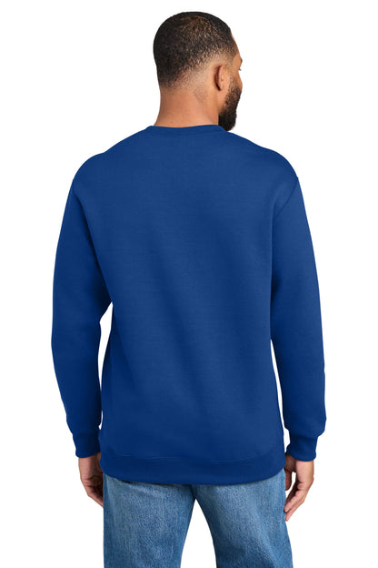 Custom Embroidered Port & Co Sweatshirts in True Royal