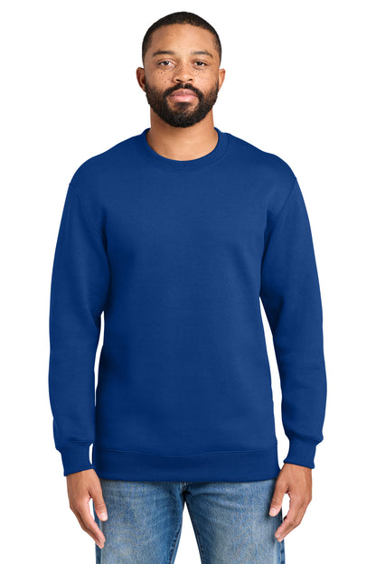 Custom Embroidered Port & Co Sweatshirts in True Royal