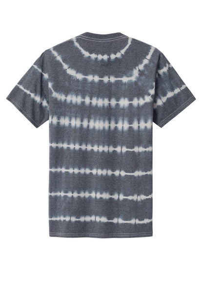 Port & Company Allover Stripe Tie-Dye Tee PC142