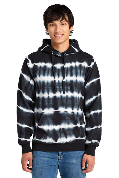 Custom Embroidered Port & Co Sweatshirts/Fleece in Black/ White