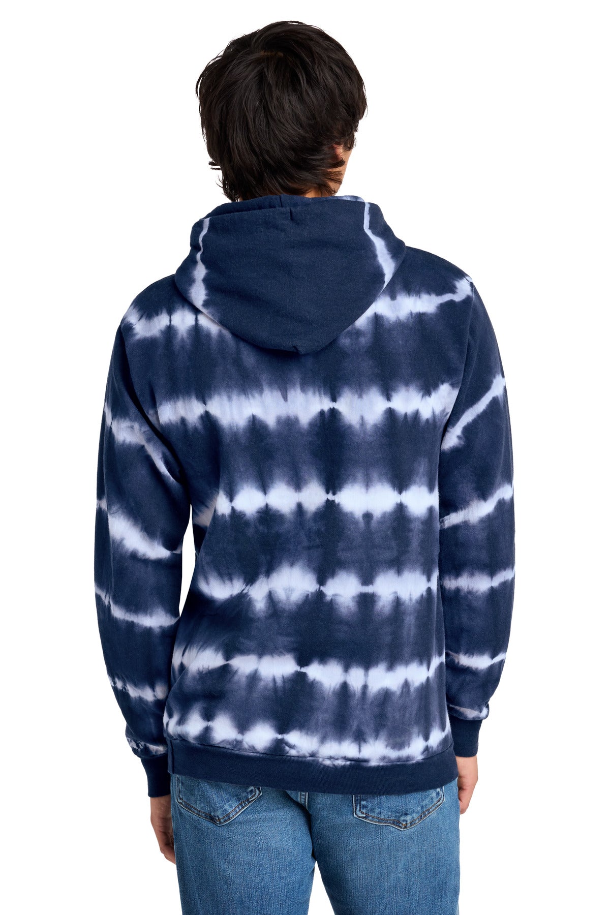 Custom Embroidered Port & Co Sweatshirts/Fleece in True Navy/ White