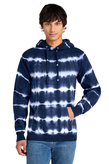 Custom Embroidered Port & Co Sweatshirts/Fleece in True Navy/ White
