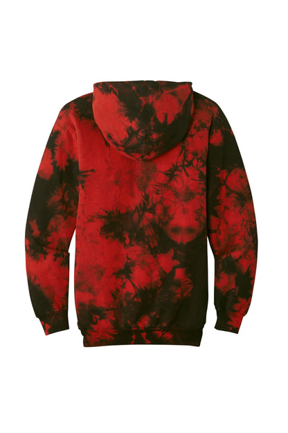 Custom Embroidered Port & Co Sweatshirts/Fleece in Black/ Red