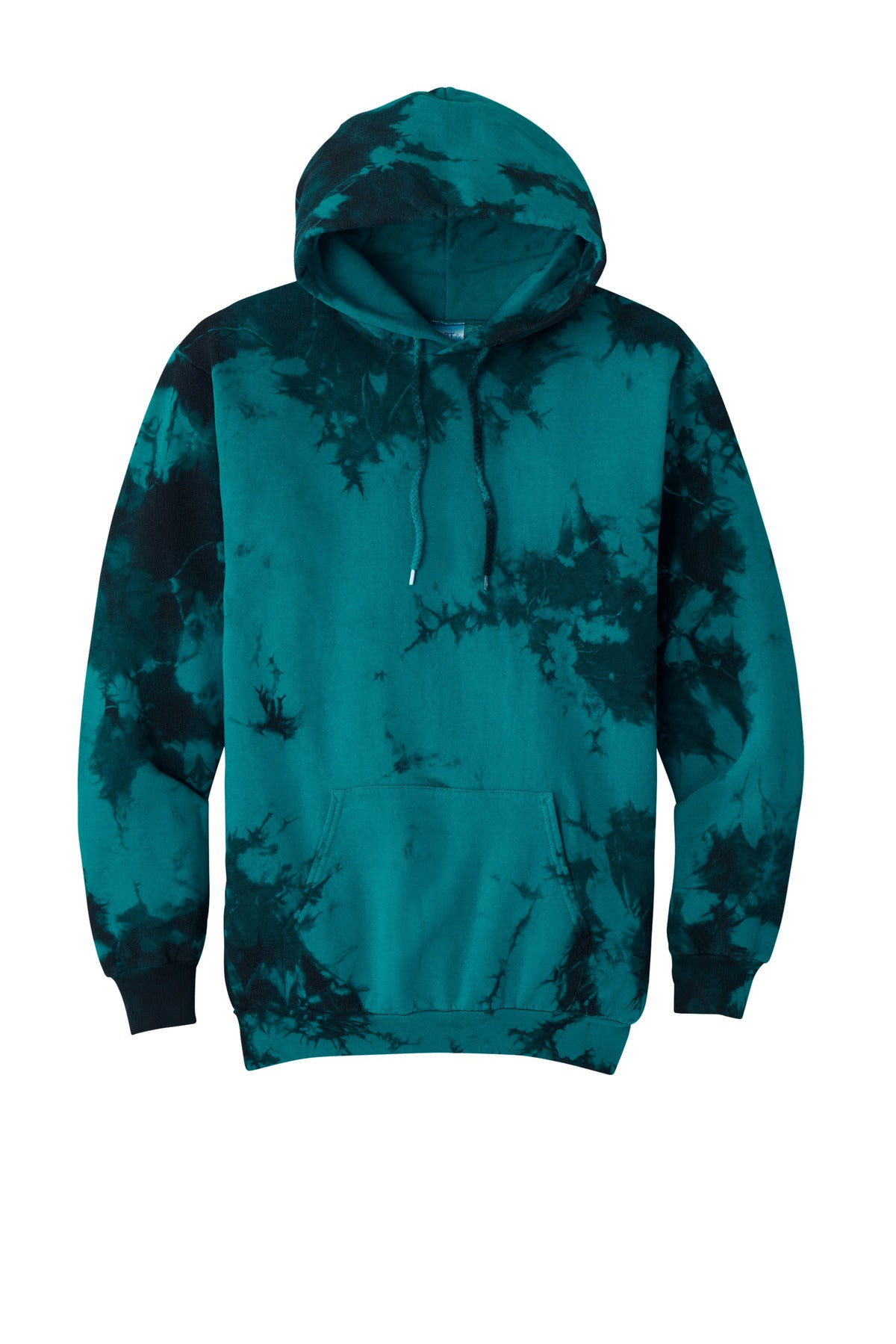 Custom Embroidered Port & Co Sweatshirts/Fleece in Black/ Teal