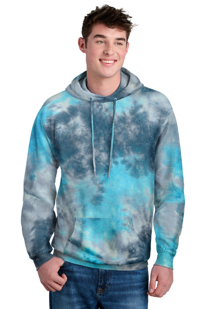 Custom Embroidered Port & Co Sweatshirts/Fleece in Lagoon Colorburst