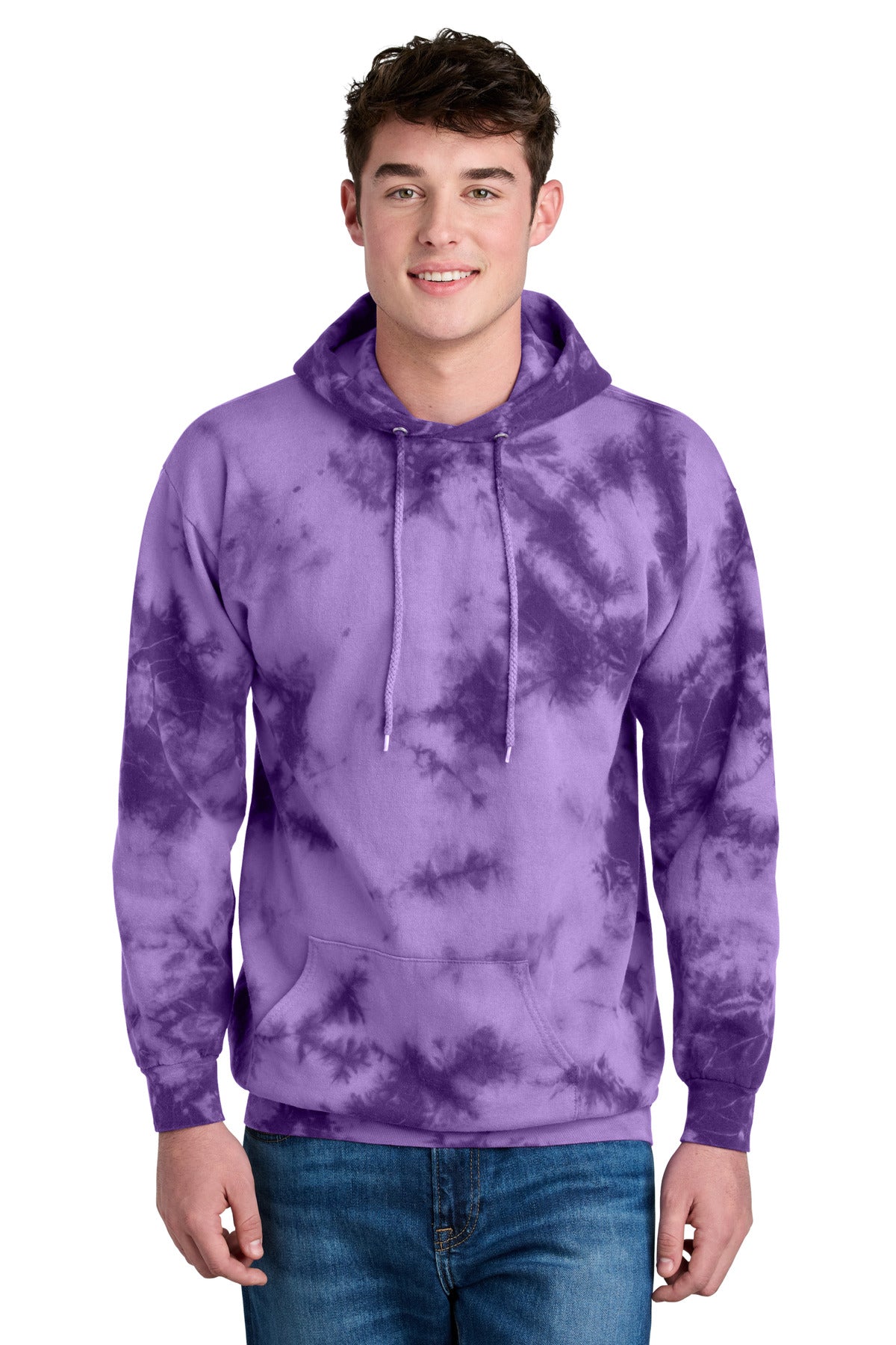 Custom Embroidered Port & Co Sweatshirts/Fleece in Purple