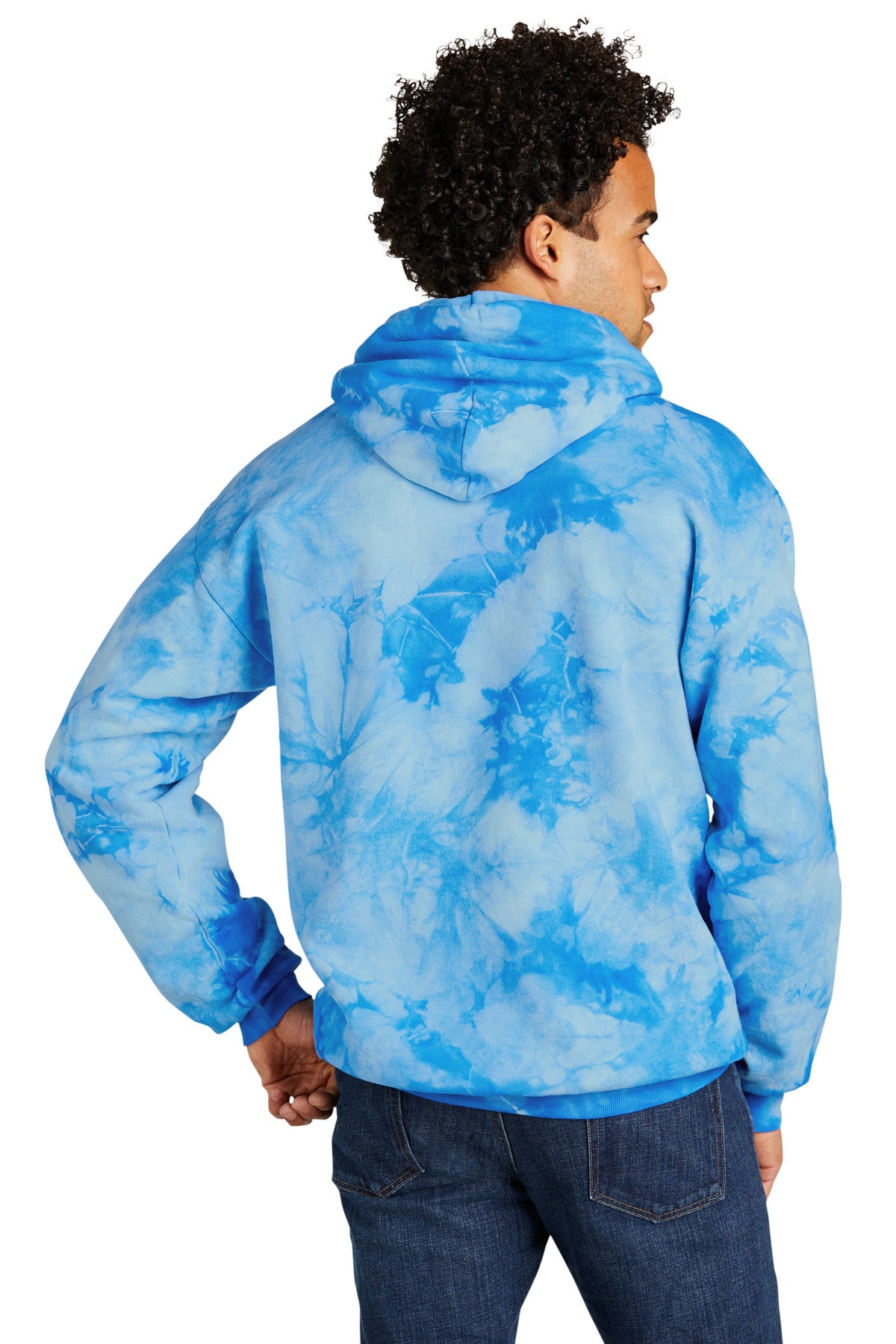 Custom Embroidered Port & Co Sweatshirts/Fleece in Sky Blue