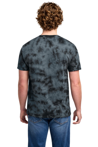 Custom Embroidered Port & Co T-Shirts  in Black