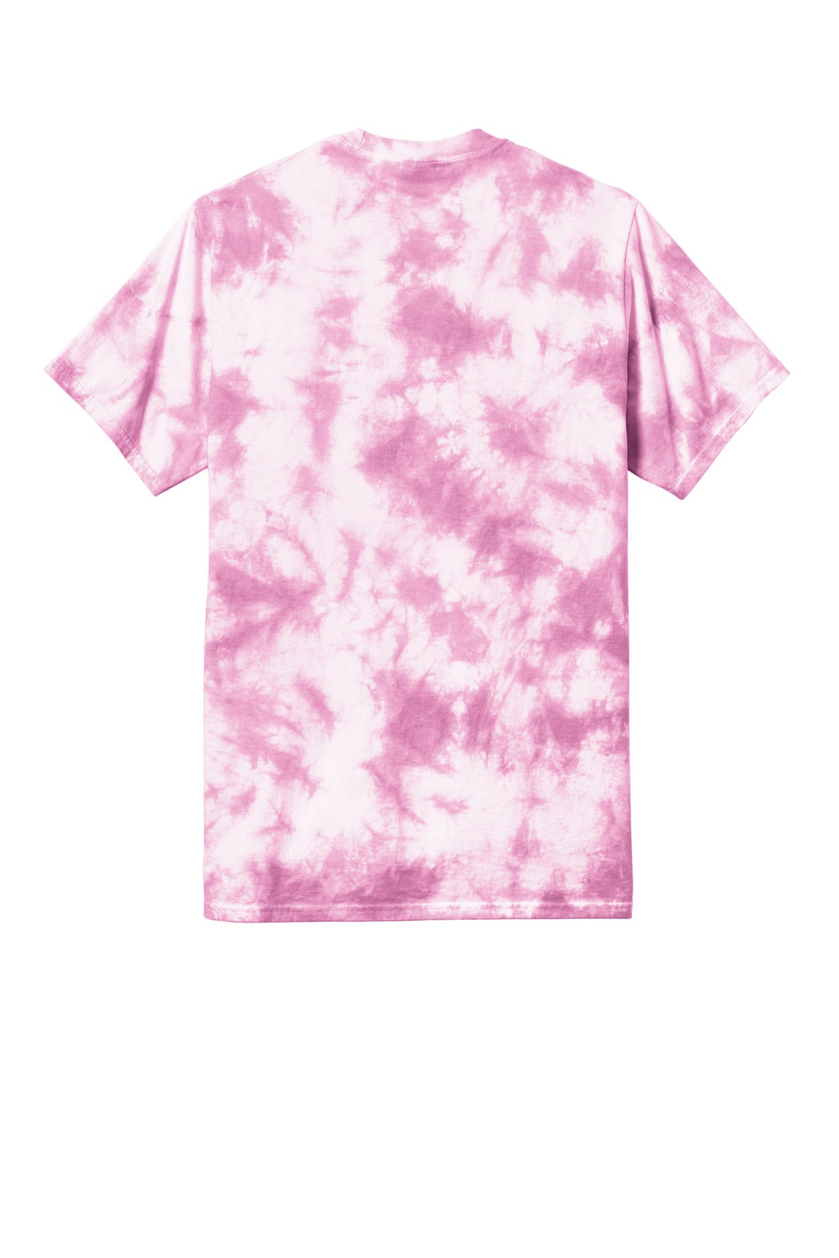 Custom Embroidered Port & Co T-Shirts  in Bright Pink