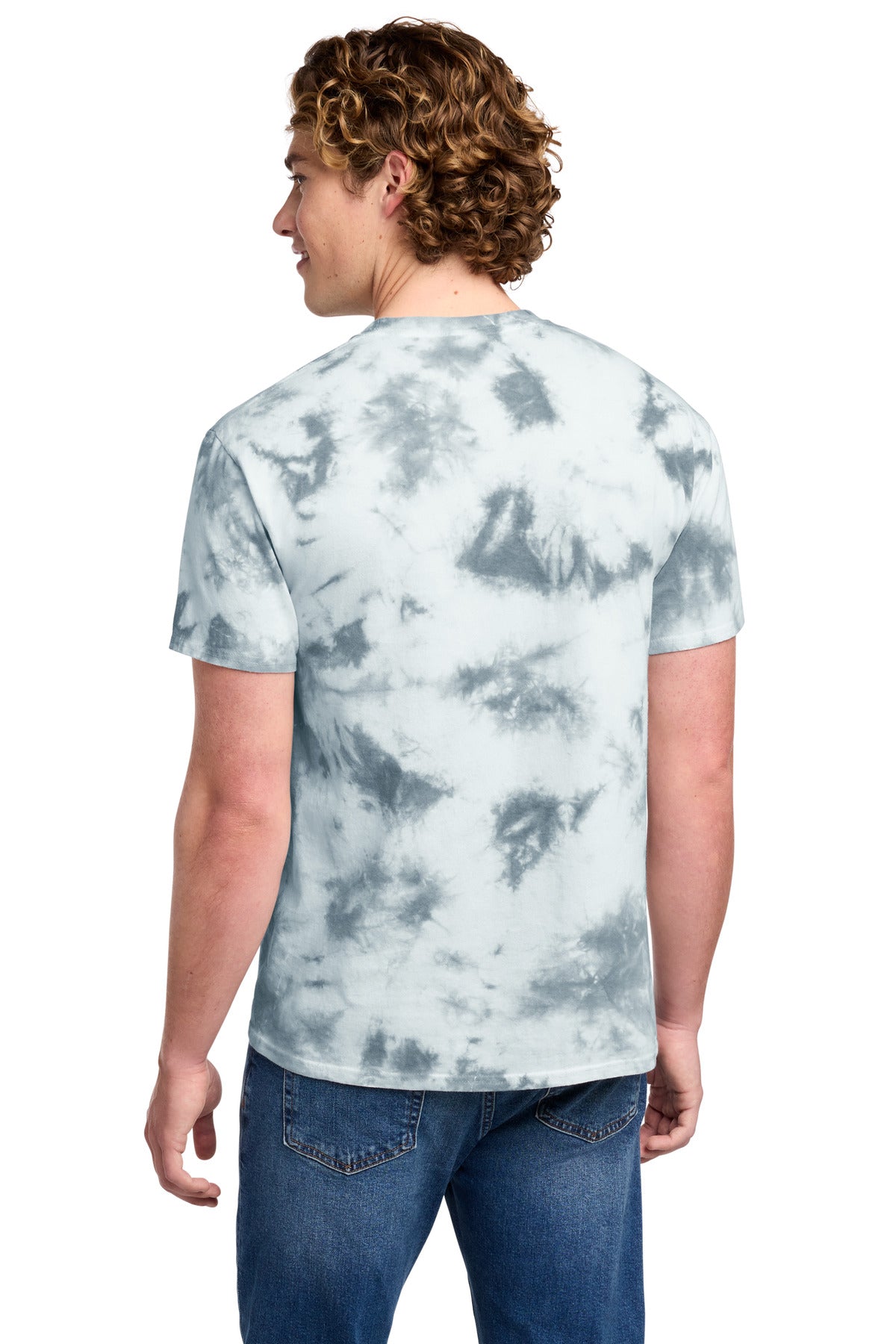 Custom Embroidered Port & Co T-Shirts  in Grey