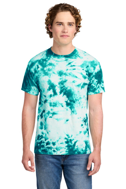 Custom Embroidered Port & Co T-Shirts  in Teal
