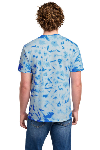 Custom Embroidered Port & Co T-Shirts  in True Royal