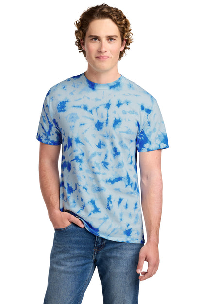 Custom Embroidered Port & Co T-Shirts  in True Royal