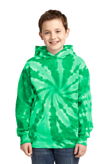 Port & Company Youth Tie-Dye Pullover Hooded Sweatshirt. PC146Y