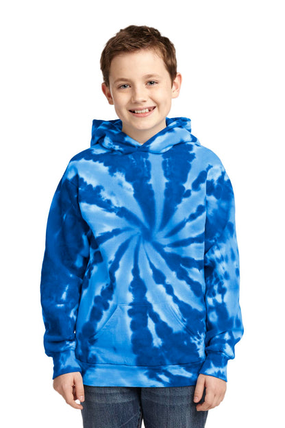 Port & Company Youth Tie-Dye Pullover Hooded Sweatshirt. PC146Y
