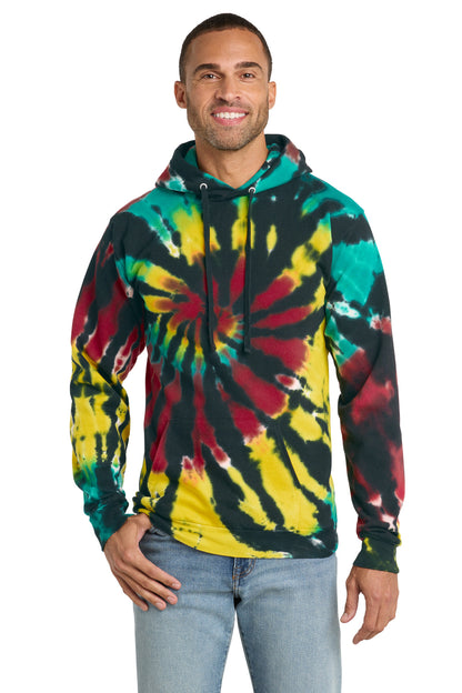 Custom Embroidered Port & Co Sweatshirts/Fleece in Island Spiral
