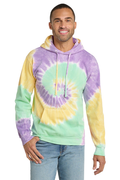 Custom Embroidered Port & Co Sweatshirts/Fleece in Mint Rainbow