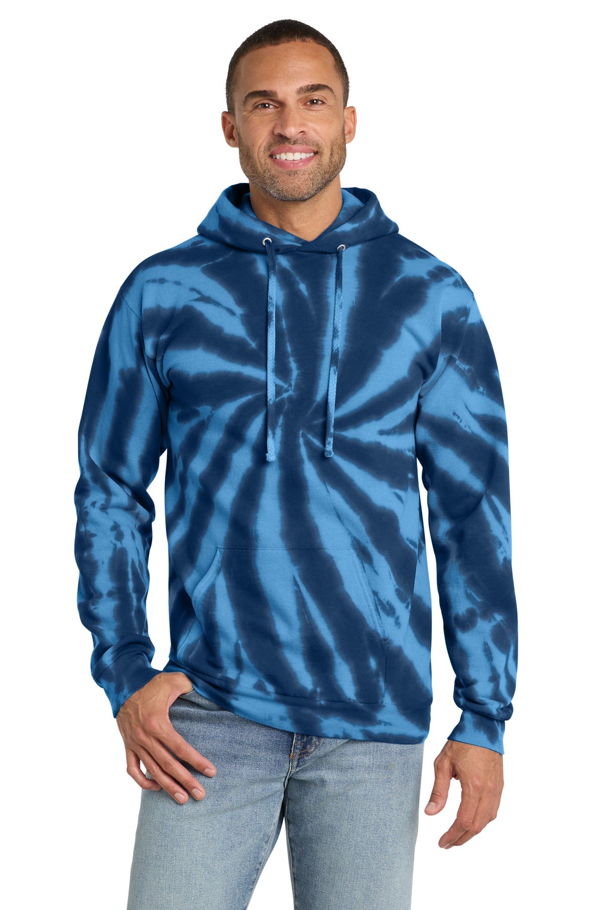 Custom Embroidered Port & Co Sweatshirts/Fleece in Navy
