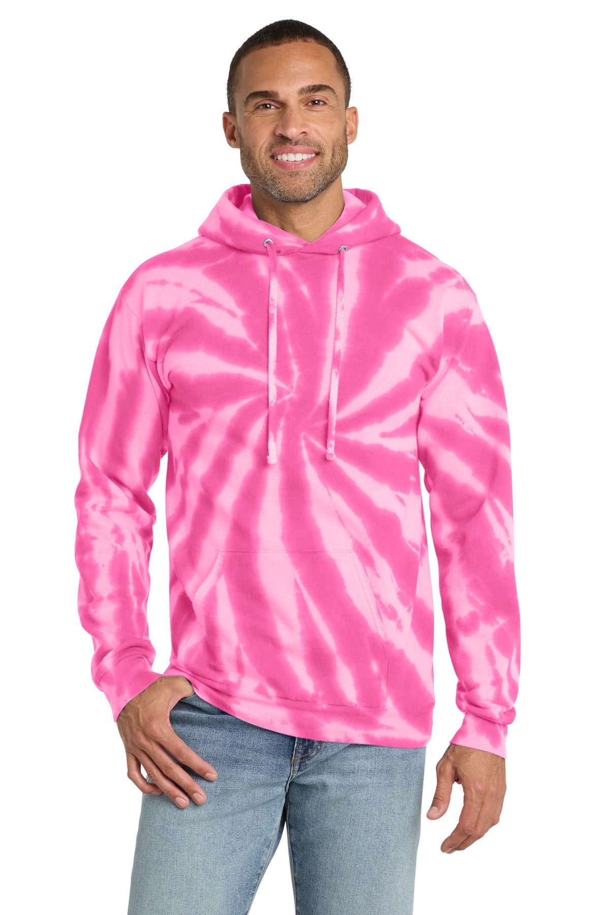 Custom Embroidered Port & Co Sweatshirts/Fleece in Pink