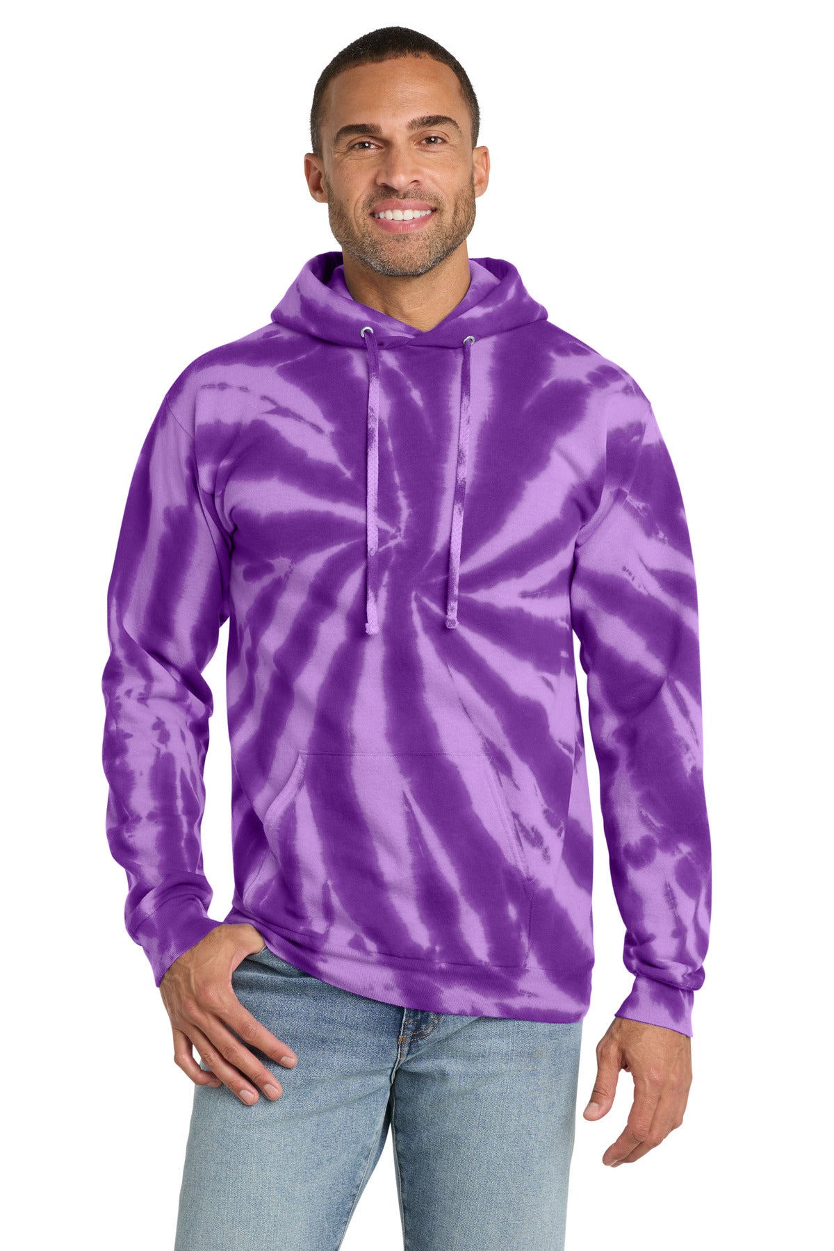Custom Embroidered Port & Co Sweatshirts/Fleece in Purple