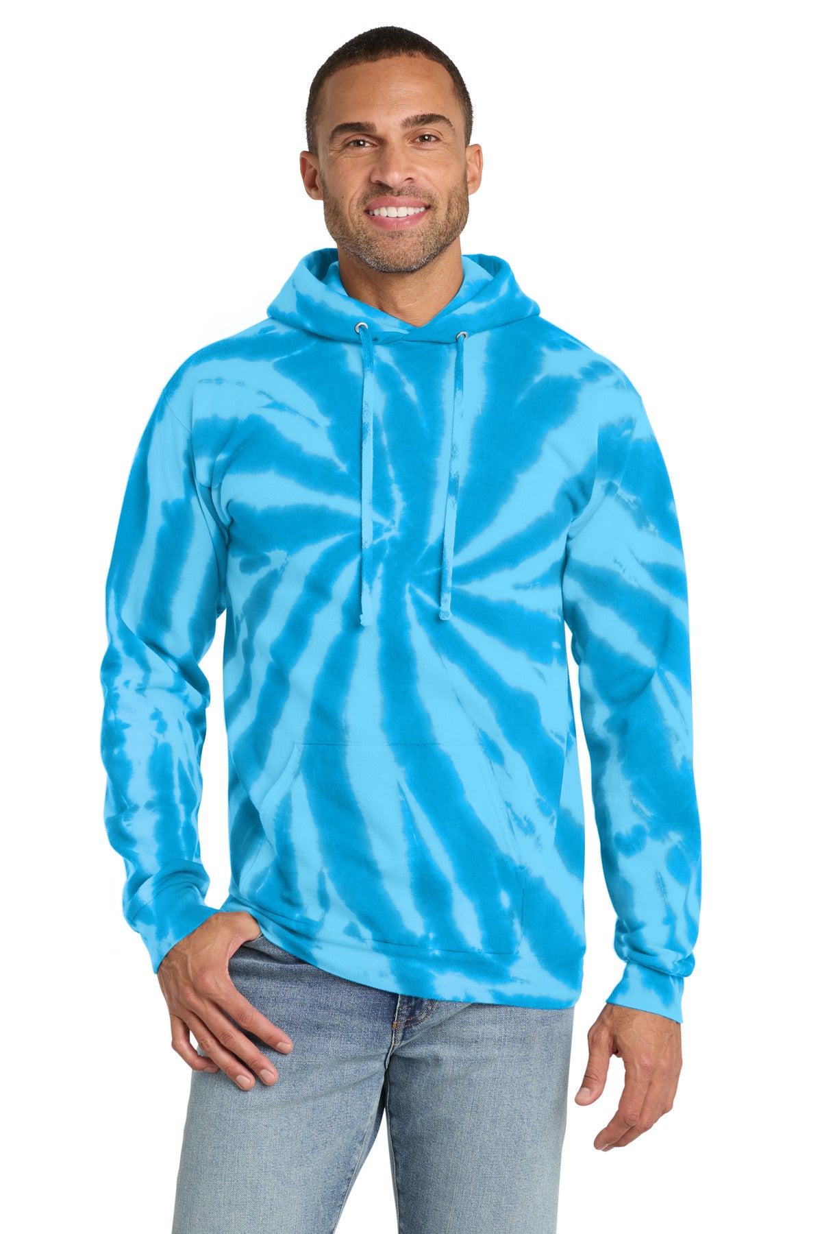 Custom Embroidered Port & Co Sweatshirts/Fleece in Turquoise