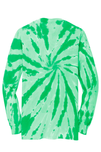 Port & Company Tie-Dye Long Sleeve Tee.  PC147LS