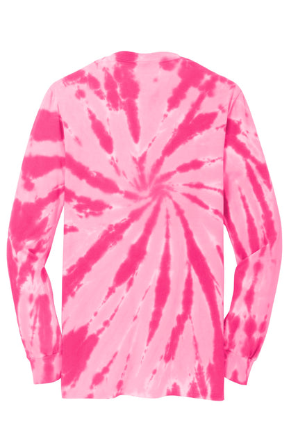 Port & Company Tie-Dye Long Sleeve Tee.  PC147LS