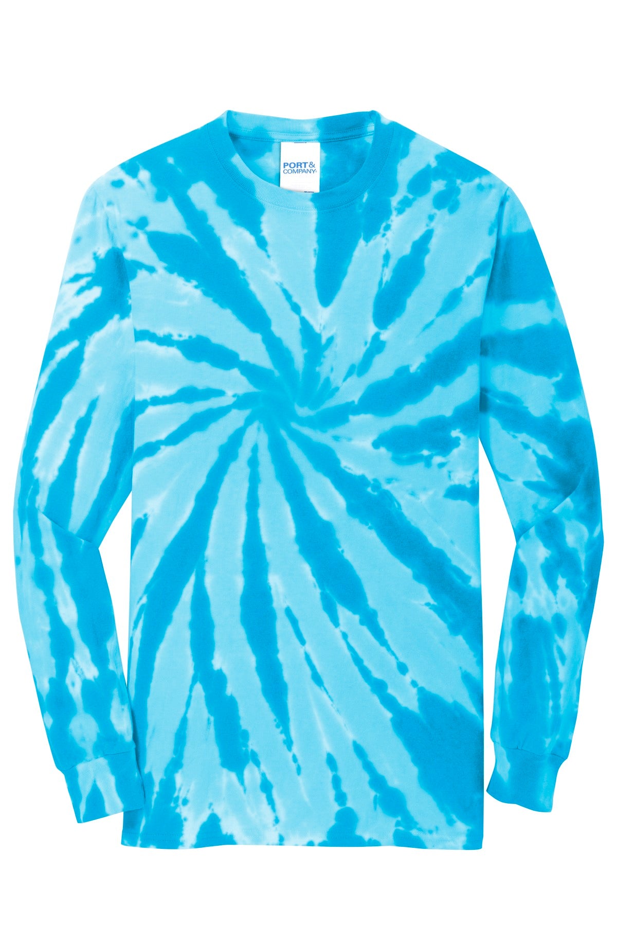 Port & Company Tie-Dye Long Sleeve Tee.  PC147LS