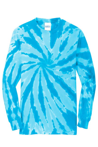 Port & Company Tie-Dye Long Sleeve Tee.  PC147LS