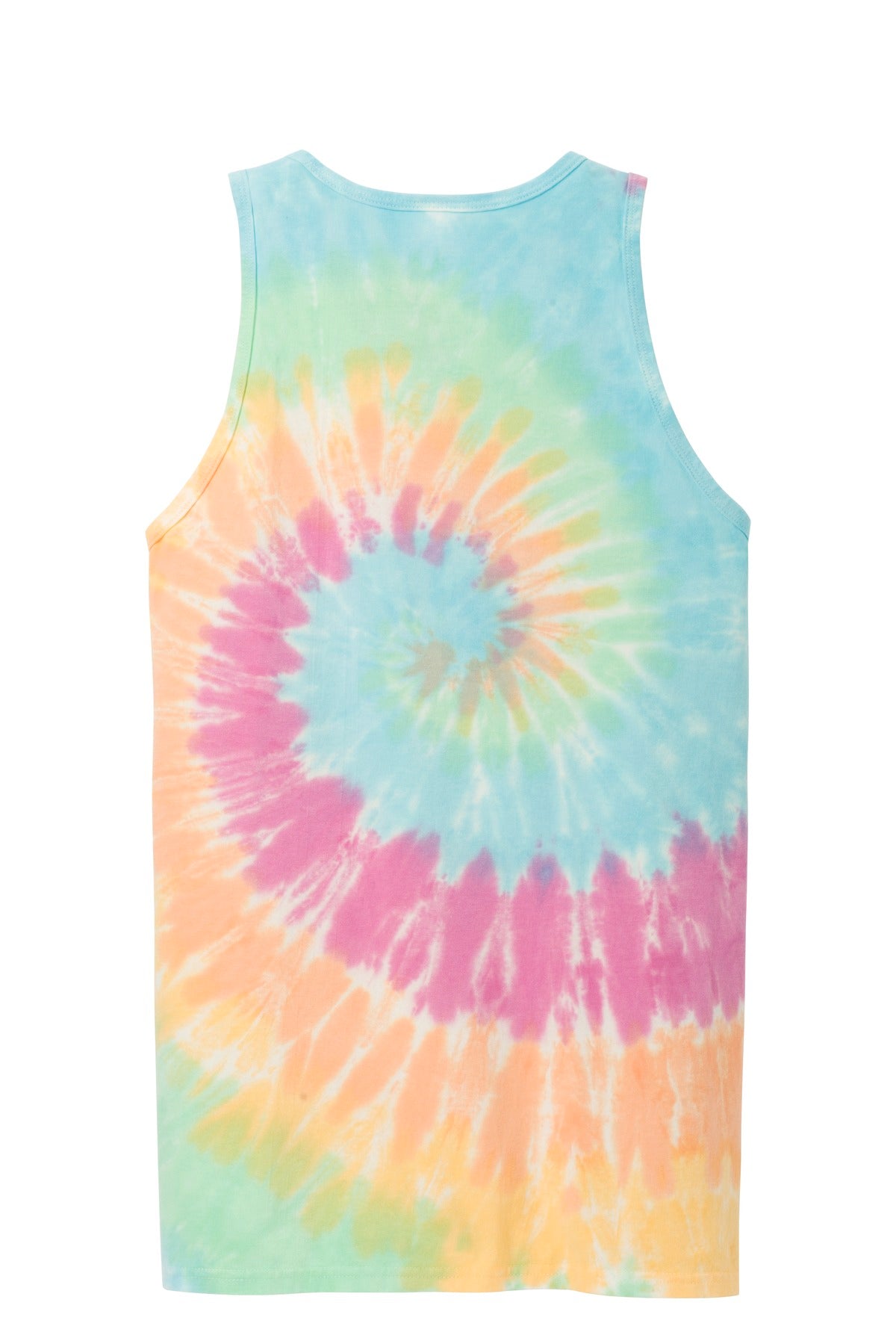 Port & Company Tie-Dye Tank Top.  PC147TT