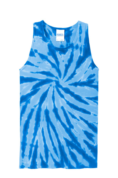 Port & Company Tie-Dye Tank Top.  PC147TT