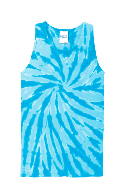 Port & Company Tie-Dye Tank Top.  PC147TT