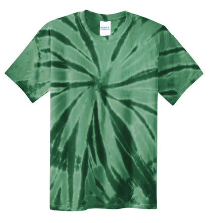 Custom Embroidered Port & Co T-Shirts  in Forest Green