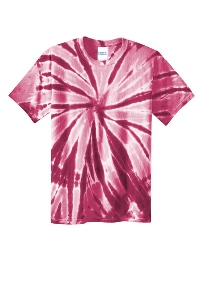 Port & Company - Youth Tie-Dye Tee. PC147Y Maroon