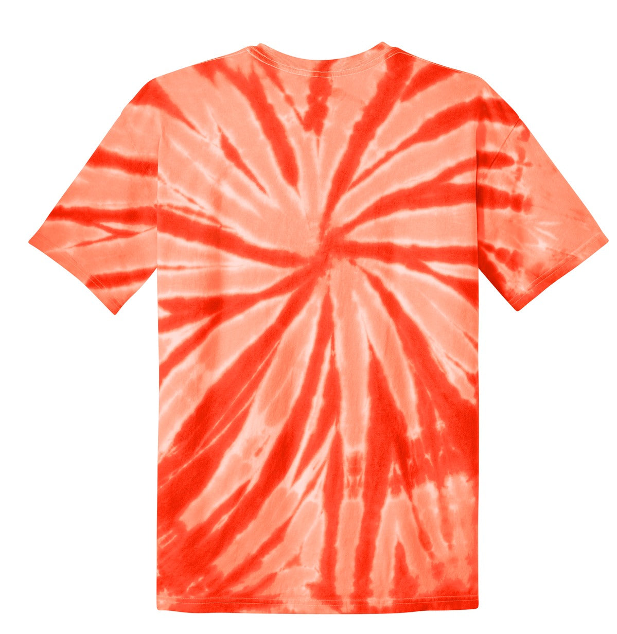 Custom Embroidered Port & Co T-Shirts  in Orange