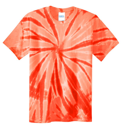 Custom Embroidered Port & Co T-Shirts  in Orange