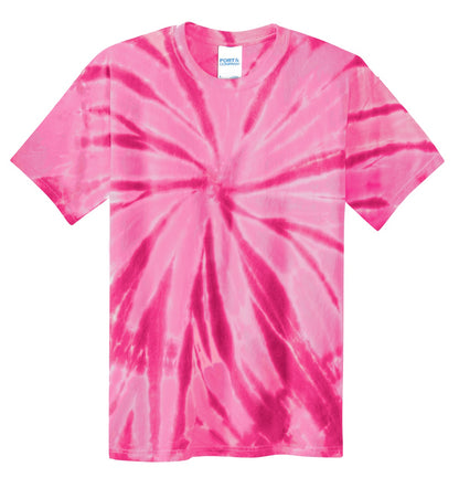 Custom Embroidered Port & Co T-Shirts  in Pink