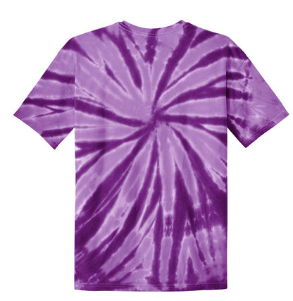 Custom Embroidered Port & Co T-Shirts  in Purple