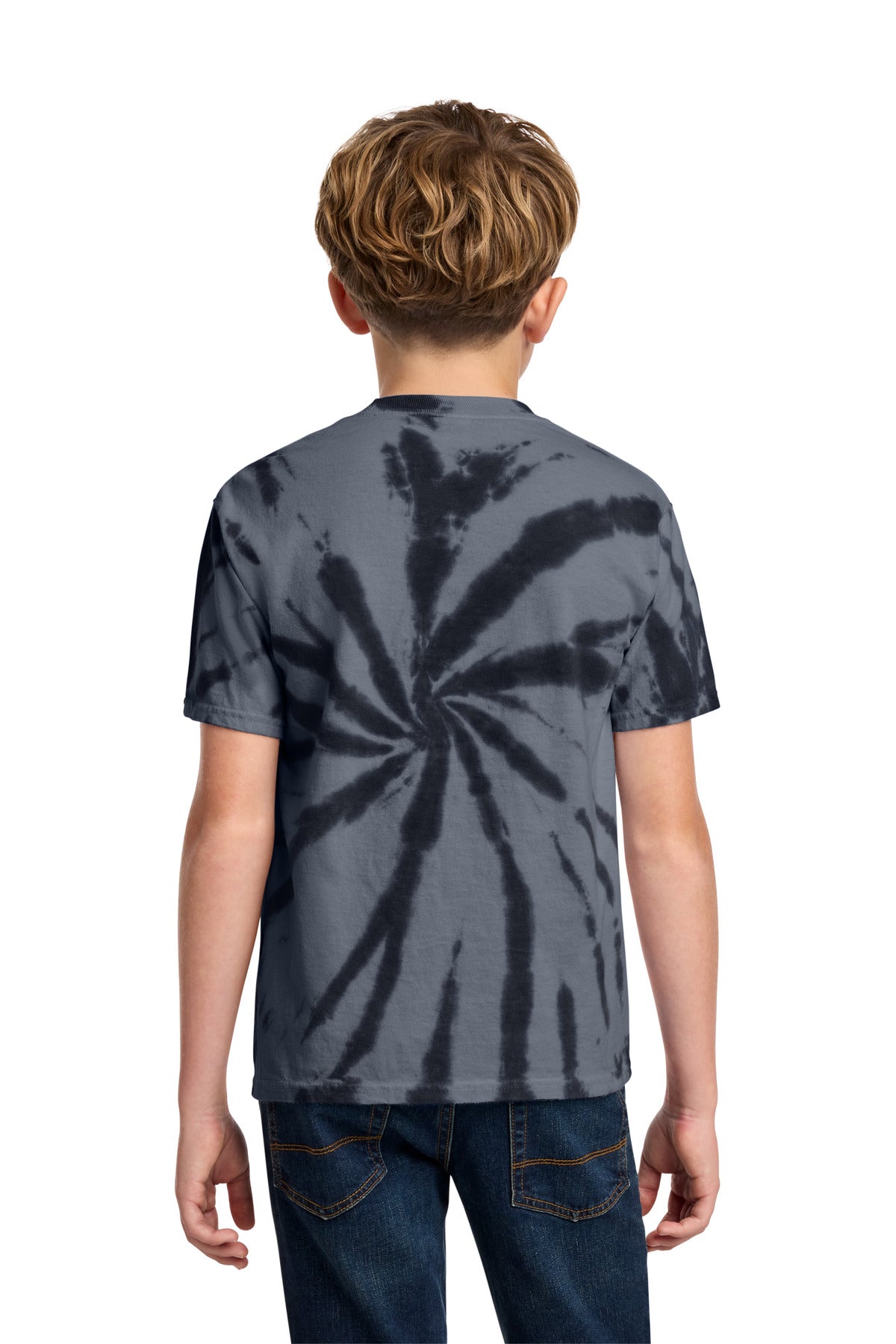 Custom Embroidered Port & Co T-Shirts  in Black
