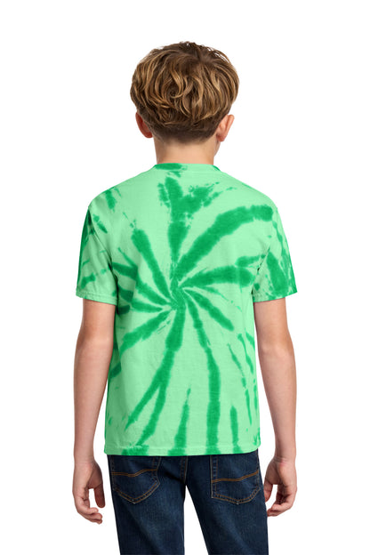 Custom Embroidered Port & Co T-Shirts  in Kelly
