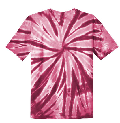Port & Company - Tie-Dye Tee. PC147 Maroon