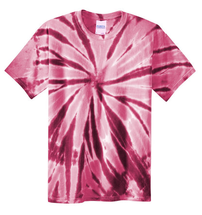 Port & Company - Tie-Dye Tee. PC147 Maroon