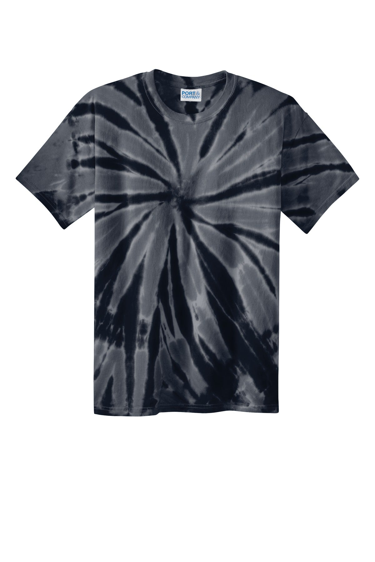 Custom Embroidered Port & Co T-Shirts  in Black